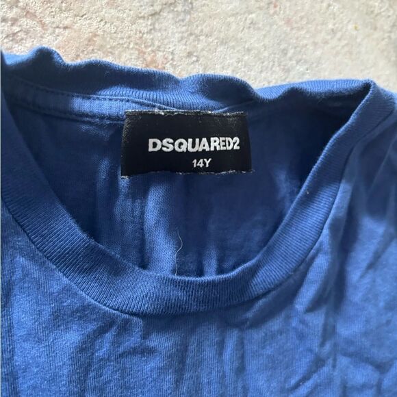 Dsquared2 tee shirt logo top vintage y2k - Picture 3 of 8